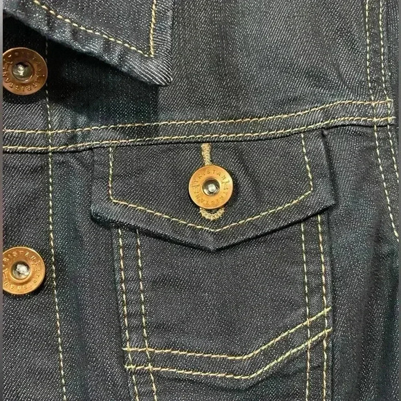 Tristan Black Jean Jacket - Picture 3 of 7